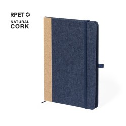 Bloc Notes Éco-responsable Personnalisé - Andrik Matières : liège Couleurs : naturel livraison express 24h 48h