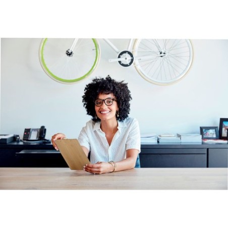 Porte-bloc en bambou A4 CLIPBO - Élégance Écologique