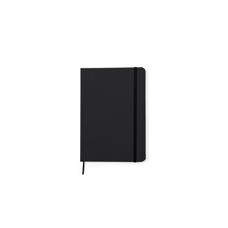 Bloc Notes Éco-responsable Personnalisé - Zimax Couleurs : noir Matières : PU recyclé