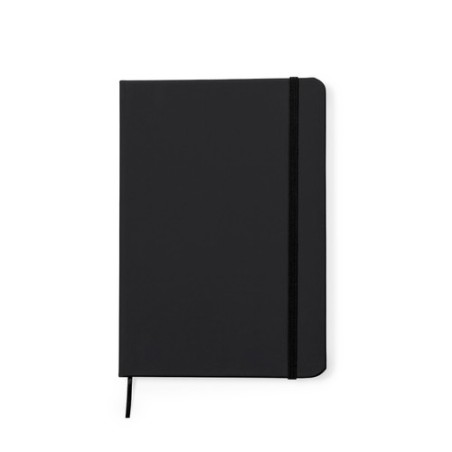 Bloc Notes Éco-responsable Personnalisé - Zimax Couleurs : noir Matières : PU recyclé