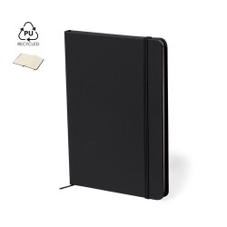 Bloc Notes Éco-responsable Personnalisé - Zimax Couleurs : blanc Matières : PU recyclé impression haute définition