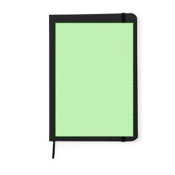 Bloc Notes Éco-responsable Personnalisé - Zimax Couleurs : blanc Matières : PU recyclé goodies personnalisé en stock