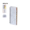 Set de Sous-Verres Éco-responsables Pratiques Personnalisés Derrol Matières : PET recyclé Couleurs : gris personnalisable avec v