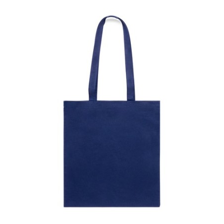 Sac Shopping Personnalisé Éco-responsable Xental Matières : coton Couleurs : bleu marine marquage laser ultra précis