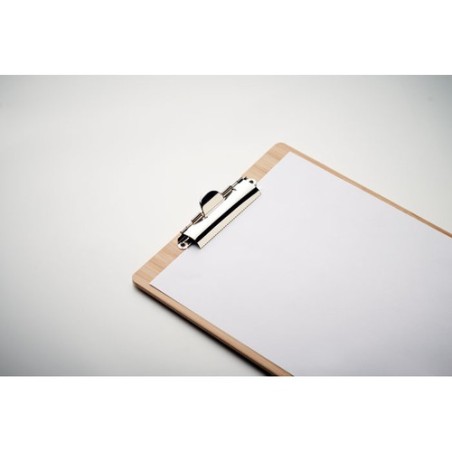 Porte-bloc  A4 personnalisé en bambou Matières : bambou Couleurs : bois livraison express 24h 48h