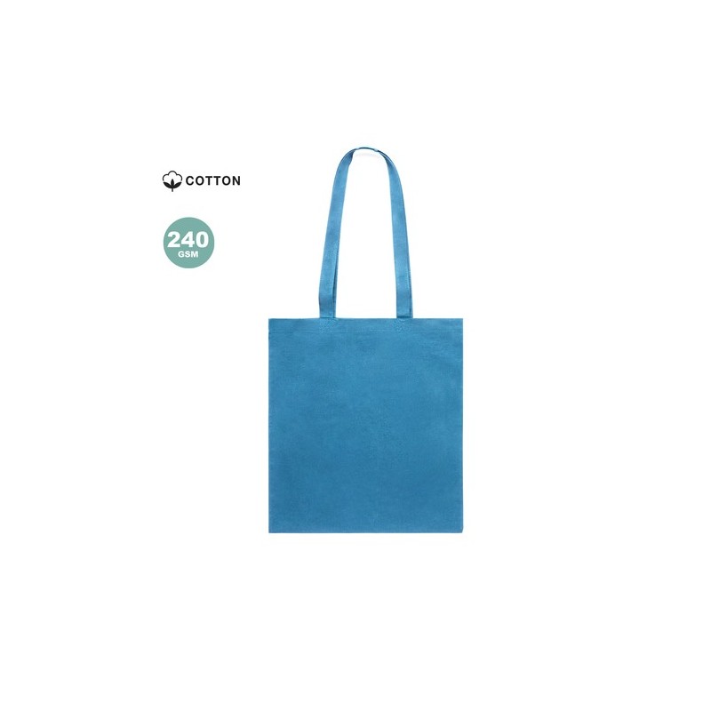 Sac Shopping Personnalisé Éco-responsable Xental Matières : coton Couleurs : noir objet promotionnel éco-responsable