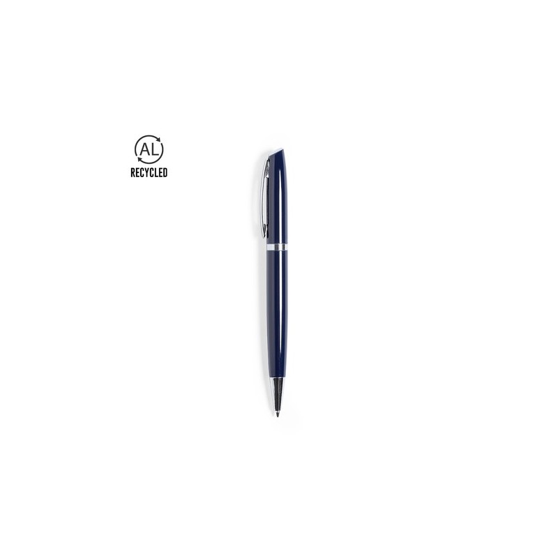 Stylo Publicitaire Éco-responsable Durable Brilen Matières : aluminium recyclé  Couleurs : bleu marine goodies publicitaire évén