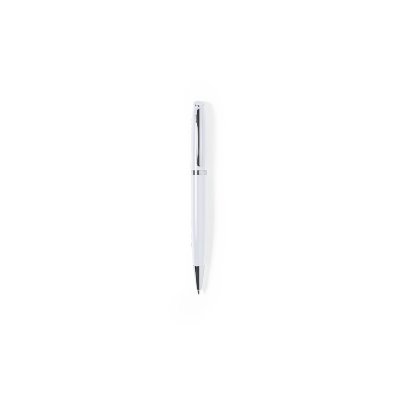 Stylo Publicitaire Éco-responsable Durable Brilen Matières : aluminium recyclé  Couleurs : blanc marquage laser ultra précis