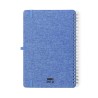 Cahier Éco-responsable et Personnalisé Fonctionnel Maisux pas cher Matières : PET recyclé Couleurs : rouge marquage couleur écla