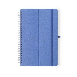 Cahier Éco-responsable et Personnalisé Fonctionnel Maisux pas cher Matières : PET recyclé Couleurs : rouge cadeau affaires éléga