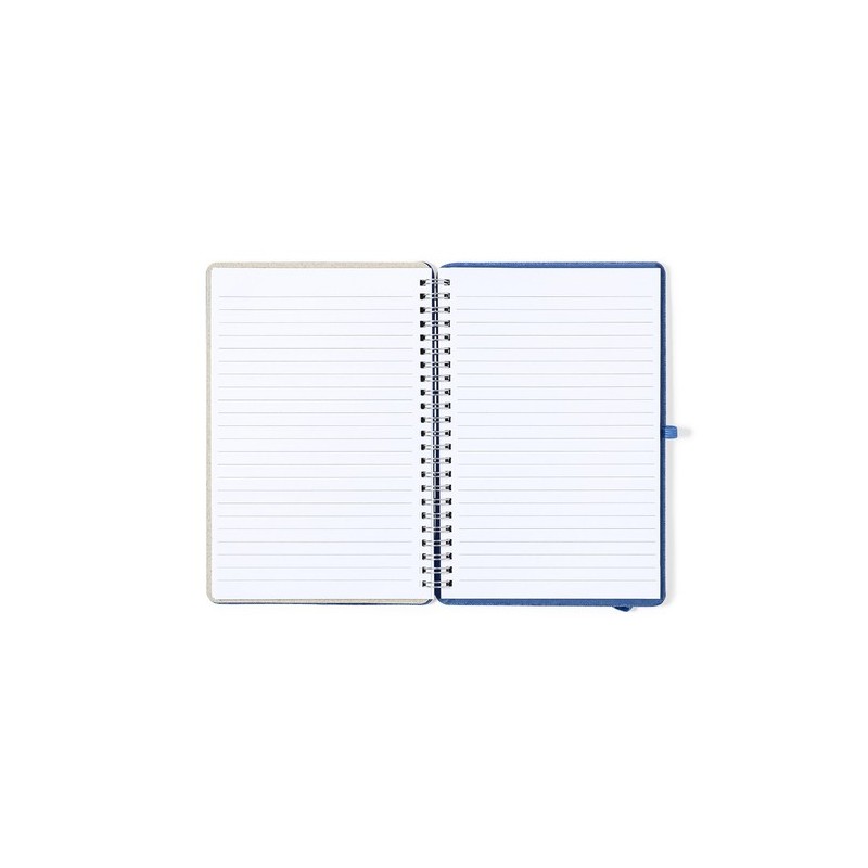 Cahier Éco-responsable et Personnalisé Fonctionnel Maisux pas cher Matières : PET recyclé Couleurs : vert accessoire événementie