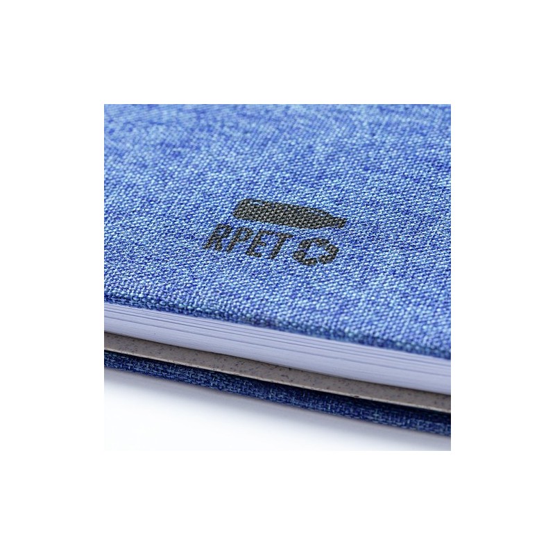Cahier Éco-responsable et Personnalisé Fonctionnel Maisux pas cher Matières : PET recyclé Couleurs : vert objet promo petit budg