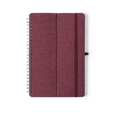 Cahier Éco-responsable et Personnalisé Fonctionnel Maisux pas cher Matières : PET recyclé Couleurs : vert objet promotionnel éco