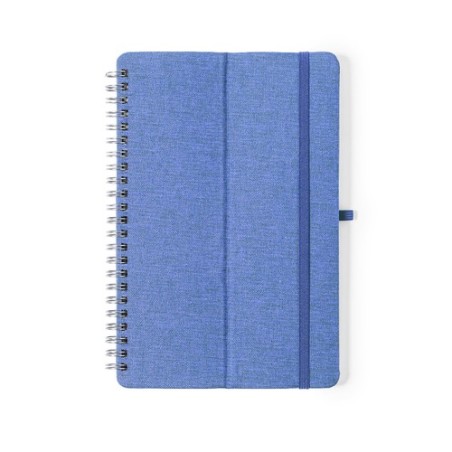 Cahier Éco-responsable et Personnalisé Fonctionnel Maisux pas cher Matières : PET recyclé Couleurs : vert objet promo petit budg