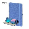 Cahier Éco-responsable et Personnalisé Fonctionnel Maisux pas cher Matières : PET recyclé Couleurs : gris personnalisation rapid