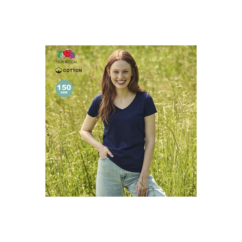 T-Shirt Femme Iconic V-Neck - Élégance et Confort