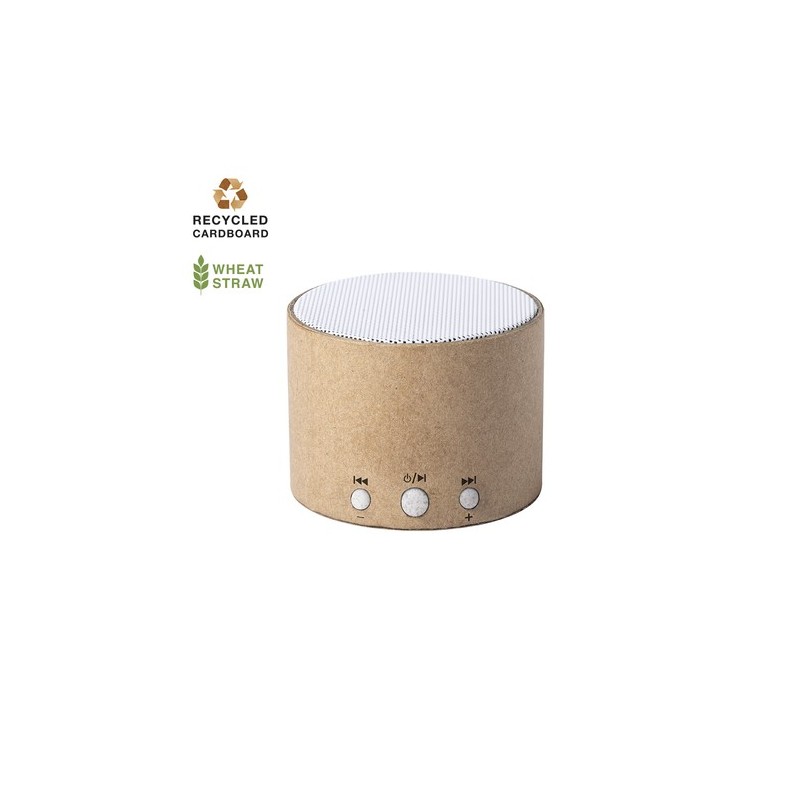 Haut-parleur Bluetooth  personnalisé pas cher - Crapin Matières : carton recyclé