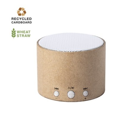 Haut-parleur Bluetooth  personnalisé pas cher - Crapin Matières : carton recyclé
