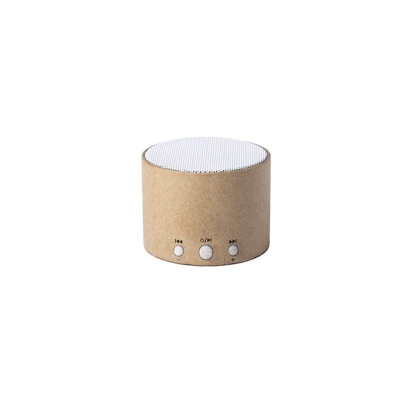 Haut-parleur Bluetooth  personnalisé pas cher - Crapin Matières : carton recyclé personnalisable avec votre logo