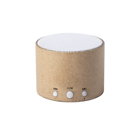 Haut-parleur Bluetooth  personnalisé pas cher - Crapin Matières : carton recyclé personnalisable avec votre logo