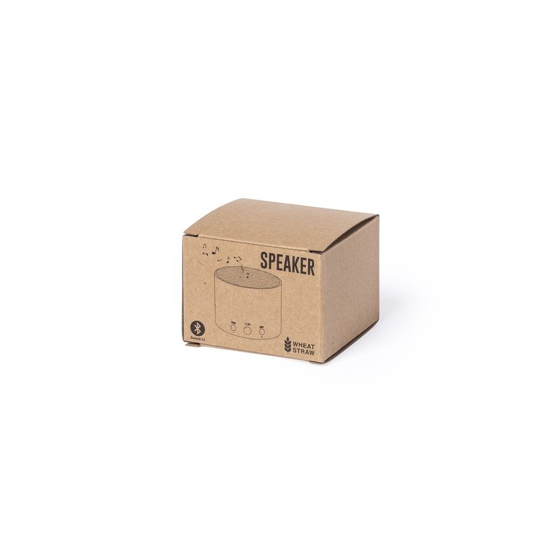 Haut-parleur Bluetooth  personnalisé pas cher - Crapin Matières : carton recyclé marquage laser ultra précis