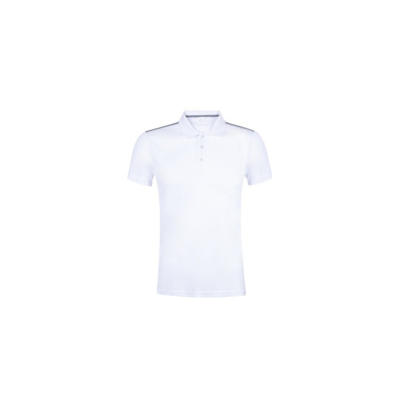 Polo Personnalisé Tecnic - Barclex Matières : polyester Taille textile : M Couleurs : blanc cadeau affaires élégant