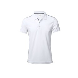Polo Personnalisé Tecnic - Barclex Matières : polyester Taille textile : M Couleurs : blanc goodies personnalisé en stock