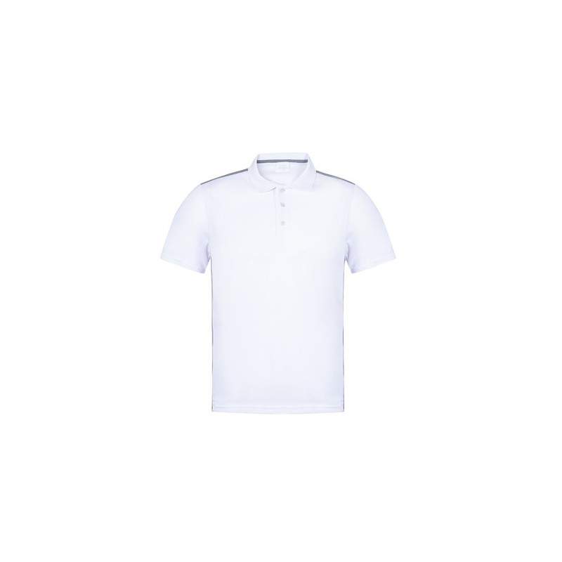 Polo Personnalisé Tecnic - Barclex Matières : polyester Taille textile : XL Couleurs : blanc cadeau entreprise pas cher