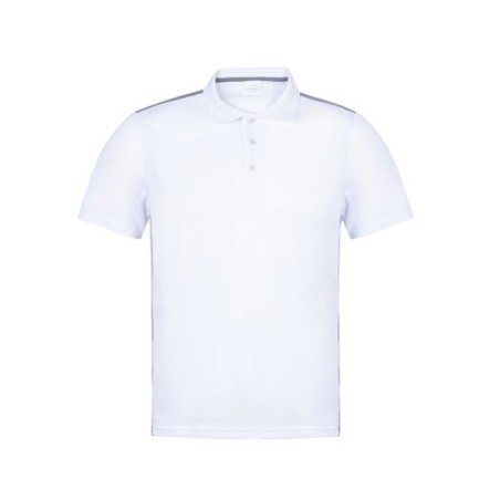 Polo Personnalisé Tecnic - Barclex Matières : polyester Taille textile : XL Couleurs : blanc cadeau entreprise pas cher