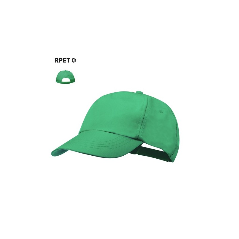 Casquette Éco-responsable Personnalisable Keinfax Couleurs : bleu Matières : polyester recyclé objet promotionnel éco-responsabl