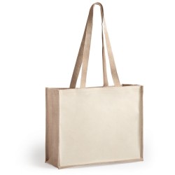 Sac de Plage Personnalisé Pratique en Rotin Matières : coton Couleurs : vert marquage couleur éclatante
