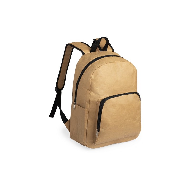 Sac à dos personnalisé publicitaire pratique - Kizon Matières : papier recyclé impression haute définition