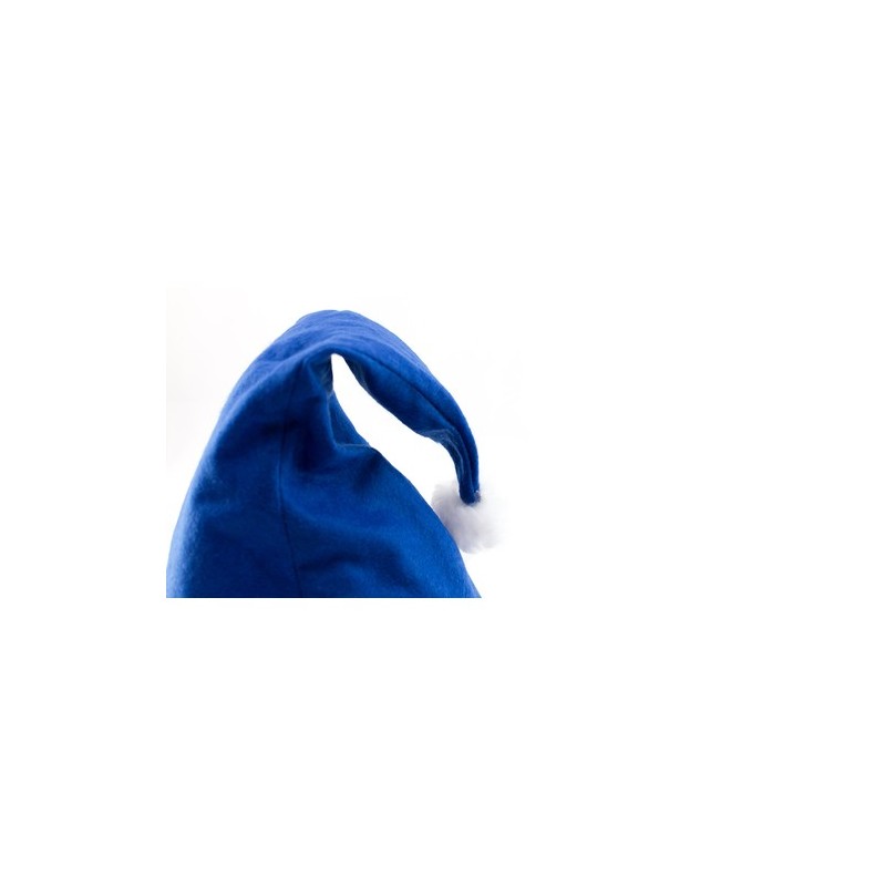 Bonnet de Noël Personnalisé - Joyeux Papa Noël Matières : polyester Couleurs : bleu goodies publicitaire durable