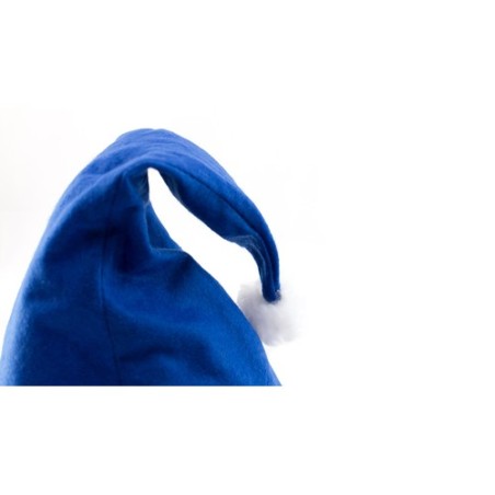 Bonnet de Noël Personnalisé - Joyeux Papa Noël Matières : polyester Couleurs : bleu goodies publicitaire durable
