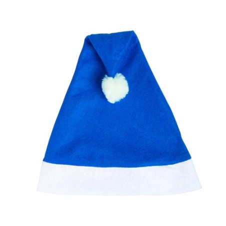 Bonnet de Noël Personnalisé - Joyeux Papa Noël Matières : polyester Couleurs : bleu goodies publicitaire durable