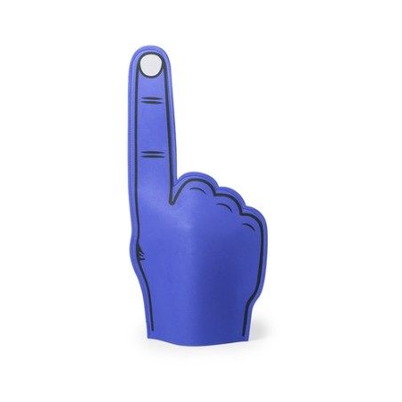 Objet Publicitaire Unique Main Animée Zacky Matières : EVA Couleurs : bleu personnalisable avec votre logo