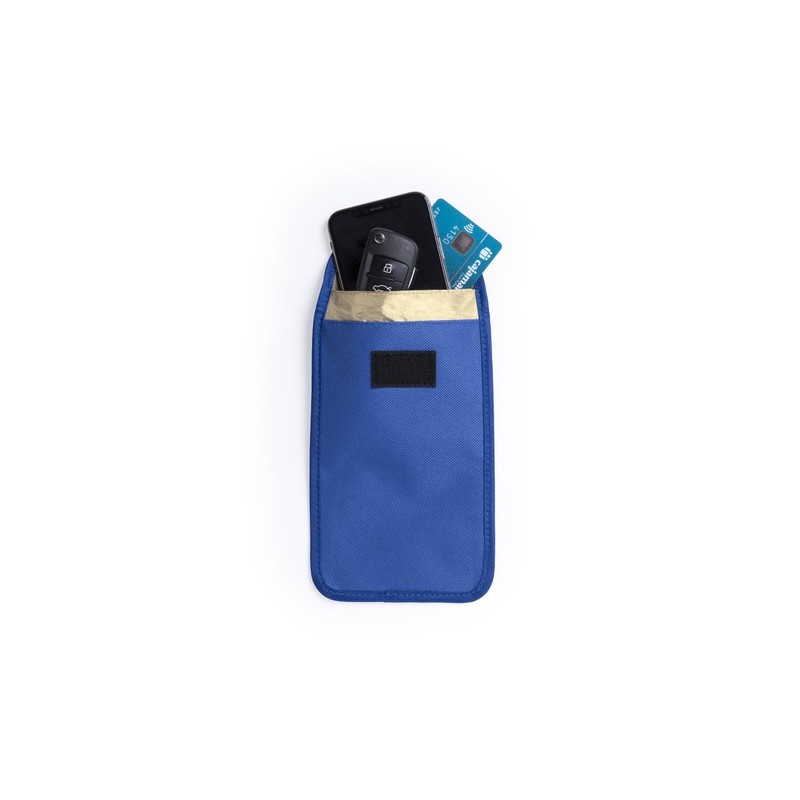 Étui de Protection RFID Personnalisé Hismal Matières : polyester Couleurs : rouge goodies publicitaire événementiel