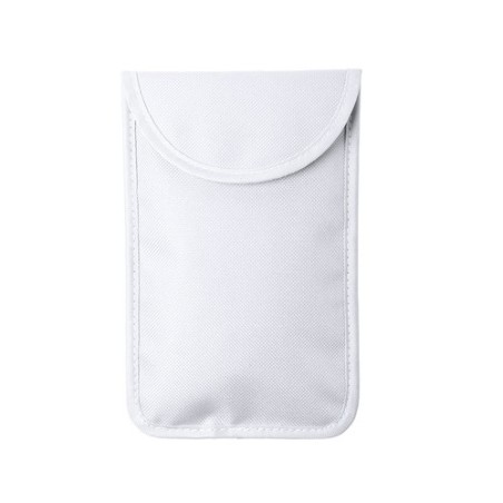 Étui de Protection RFID Personnalisé Hismal Matières : polyester Couleurs : rouge objet promotionnel éco-responsable