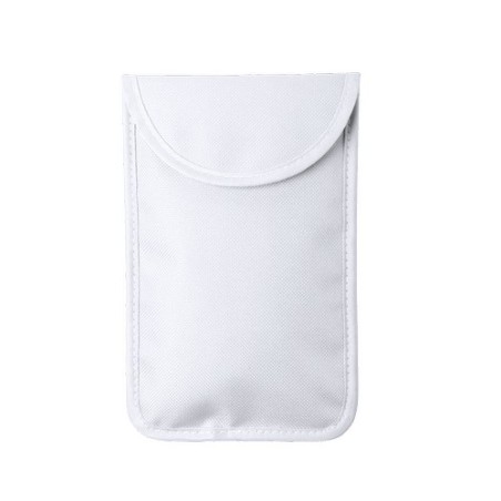 Étui de Protection RFID Personnalisé Hismal Matières : polyester Couleurs : rouge marquage laser ultra précis