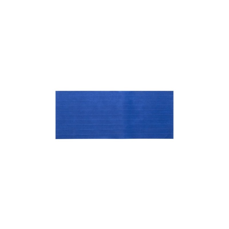 Ruban Publicitaire Personnalisé Éco-responsable pour Chapeau Menas Matières : polypropylène (PP) Couleurs : bleu personnalisable