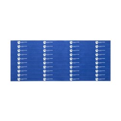 Ruban Publicitaire Personnalisé Éco-responsable pour Chapeau Menas Matières : polypropylène (PP) Couleurs : blanc goodies entrep