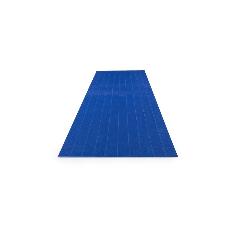 Ruban Publicitaire Personnalisé Éco-responsable pour Chapeau Menas Matières : polypropylène (PP) Couleurs : bleu clair impressio