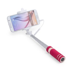 Bâton Selfie Personnalisé Économique - Prise de Vue Simplifiée Paicom Matières : acier inoxydable Couleurs : fuchsia personnalis