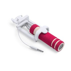 Bâton Selfie Personnalisé Économique - Prise de Vue Simplifiée Paicom Matières : acier inoxydable Couleurs : fuchsia cadeau clie