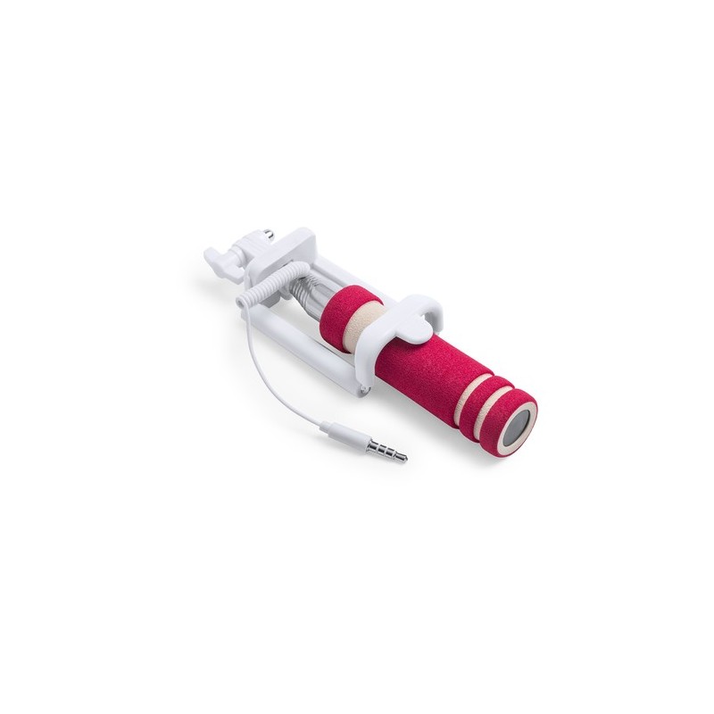 Bâton Selfie Personnalisé Économique - Prise de Vue Simplifiée Paicom Matières : acier inoxydable Couleurs : fuchsia cadeau clie