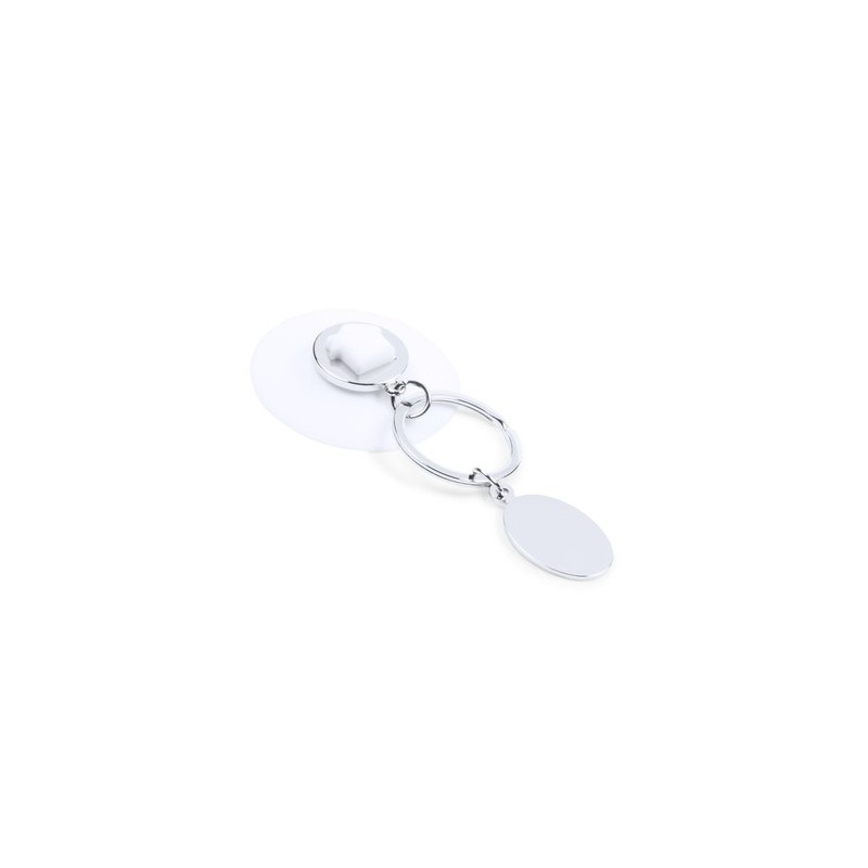 Porte-Clés Monnaie Publicitaire Unique Halman Matières : silicone Couleurs : bleu cadeau collaborateur premium