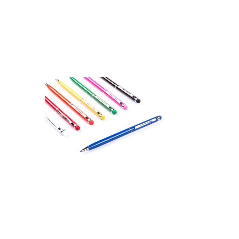 Stylet Bille Multifonction Personnalisé Byzar Matières : aluminium Couleurs : bleu cadeau entreprise pas cher