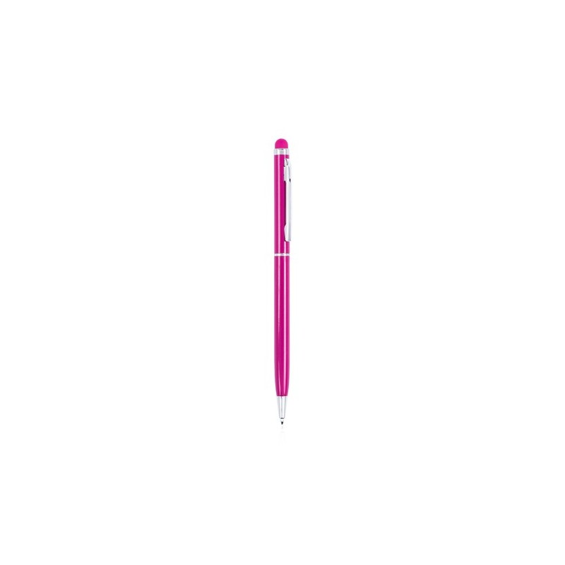 Stylet Bille Multifonction Personnalisé Byzar Matières : aluminium Couleurs : fuchsia
