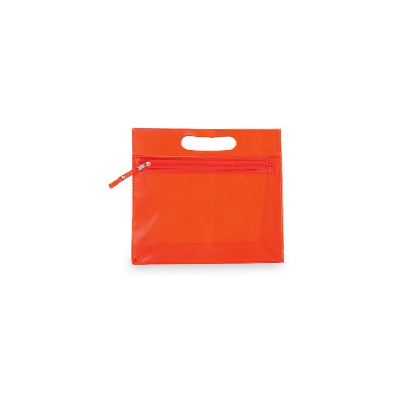 Trousse de Toilette Personnalisée Éco-responsable Fergi Matières : PVC Couleurs : blanc personnalisation rapide en France