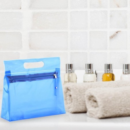 Trousse de Toilette Personnalisée Éco-responsable Fergi Matières : PVC Couleurs : blanc cadeau affaires élégant